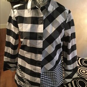 Black & White Topper
